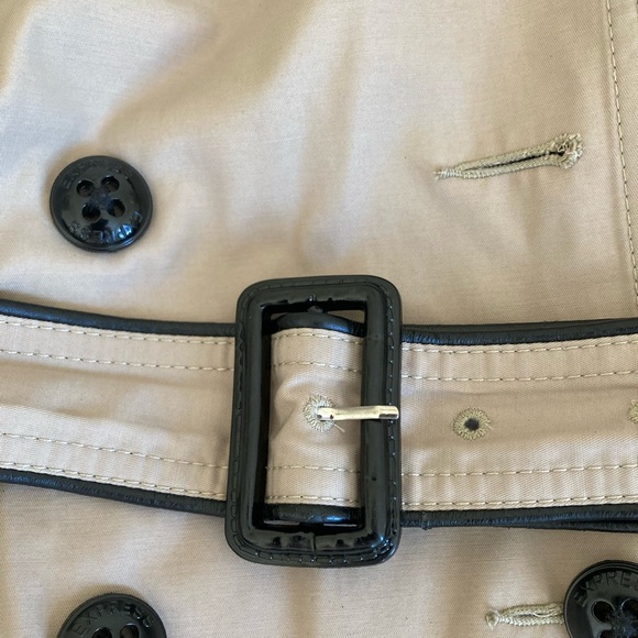 Express Fitted Trench Coat, Size S - Picture 5 of 11